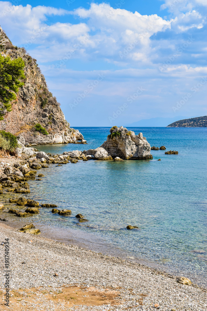 Asini small beach, Greece.