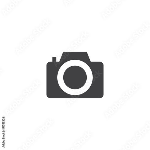 camera icon. sign design