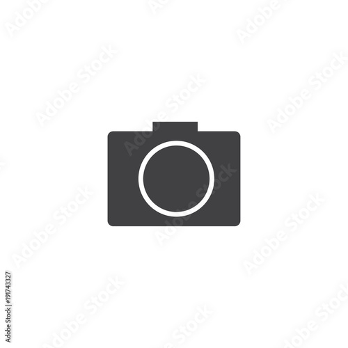 camera icon. sign design