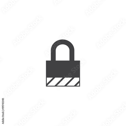 lock icon. sign design