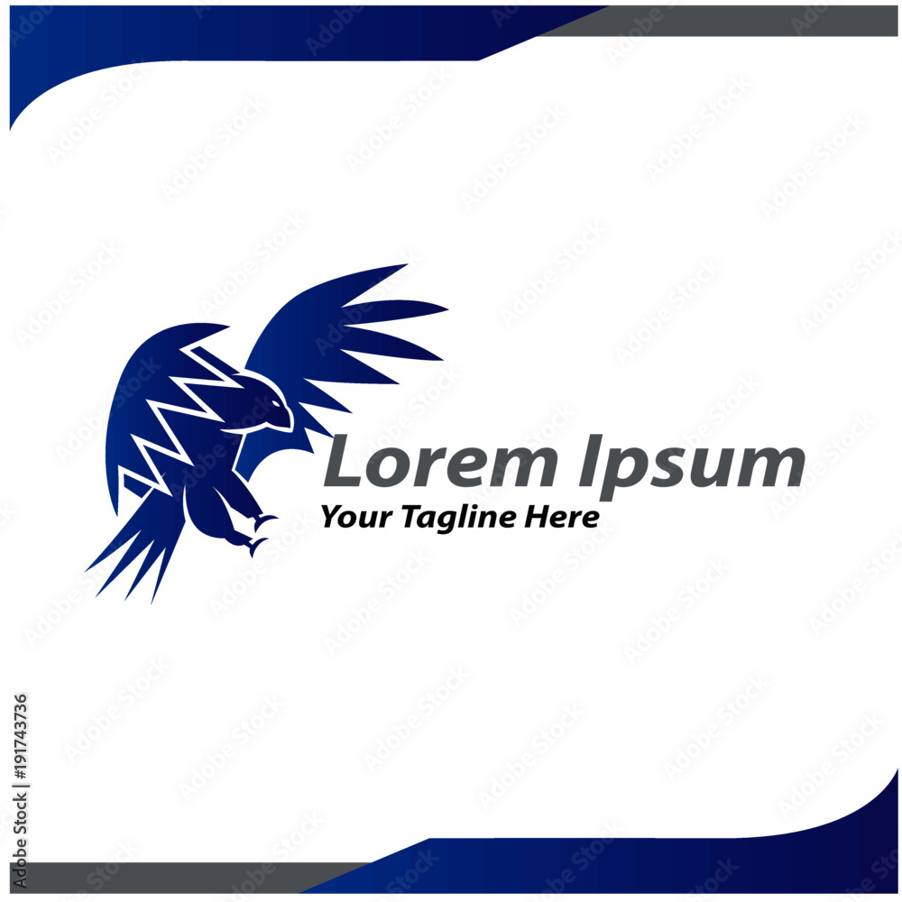 Obraz premium eagle logo