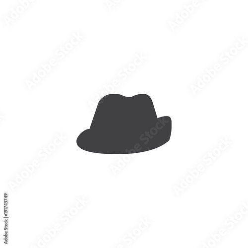 hat icon. sign design