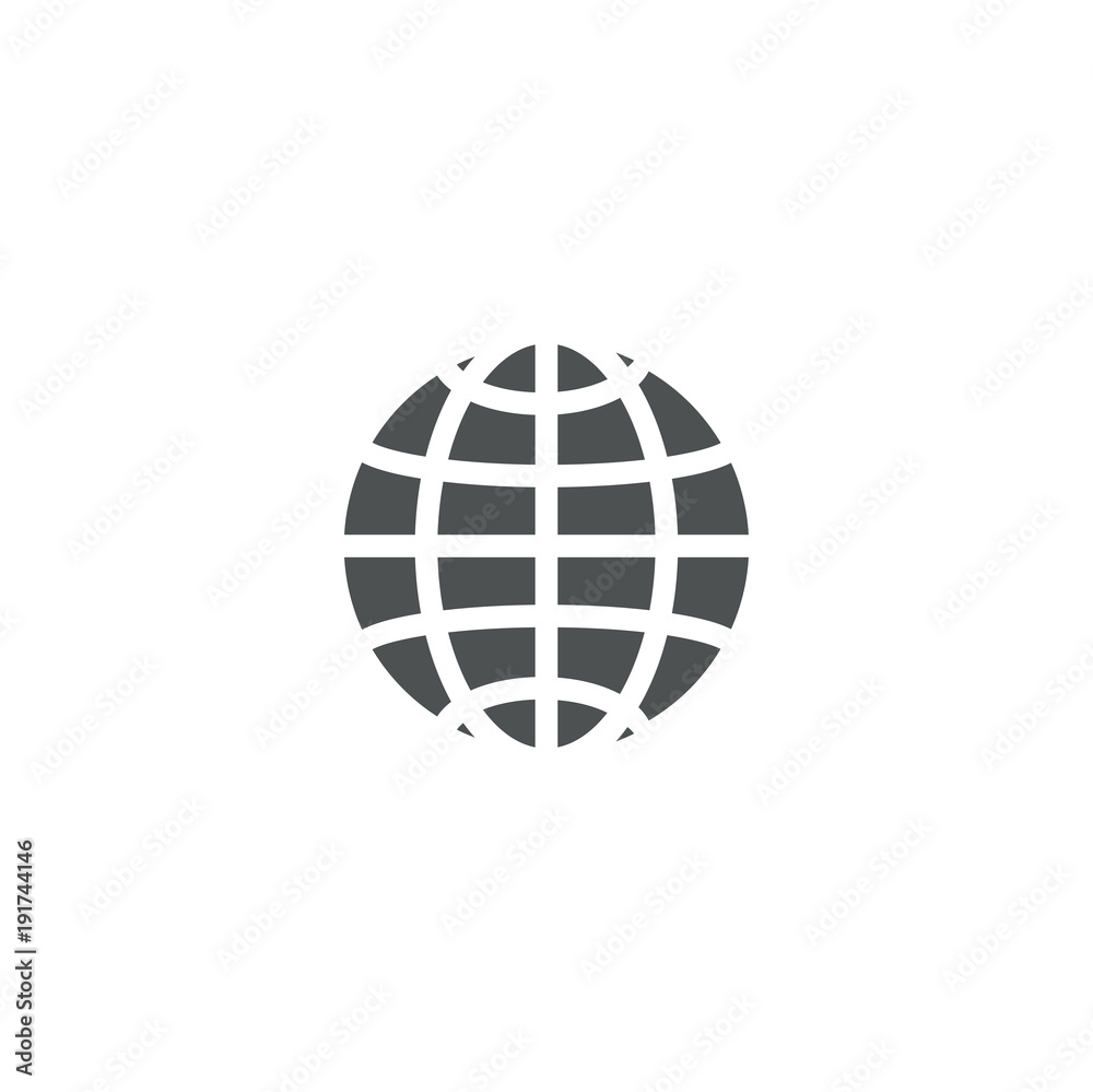globe icon. sign design globe icon. sign design