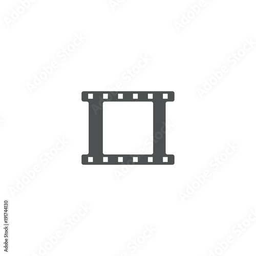 camera film icon. sign design