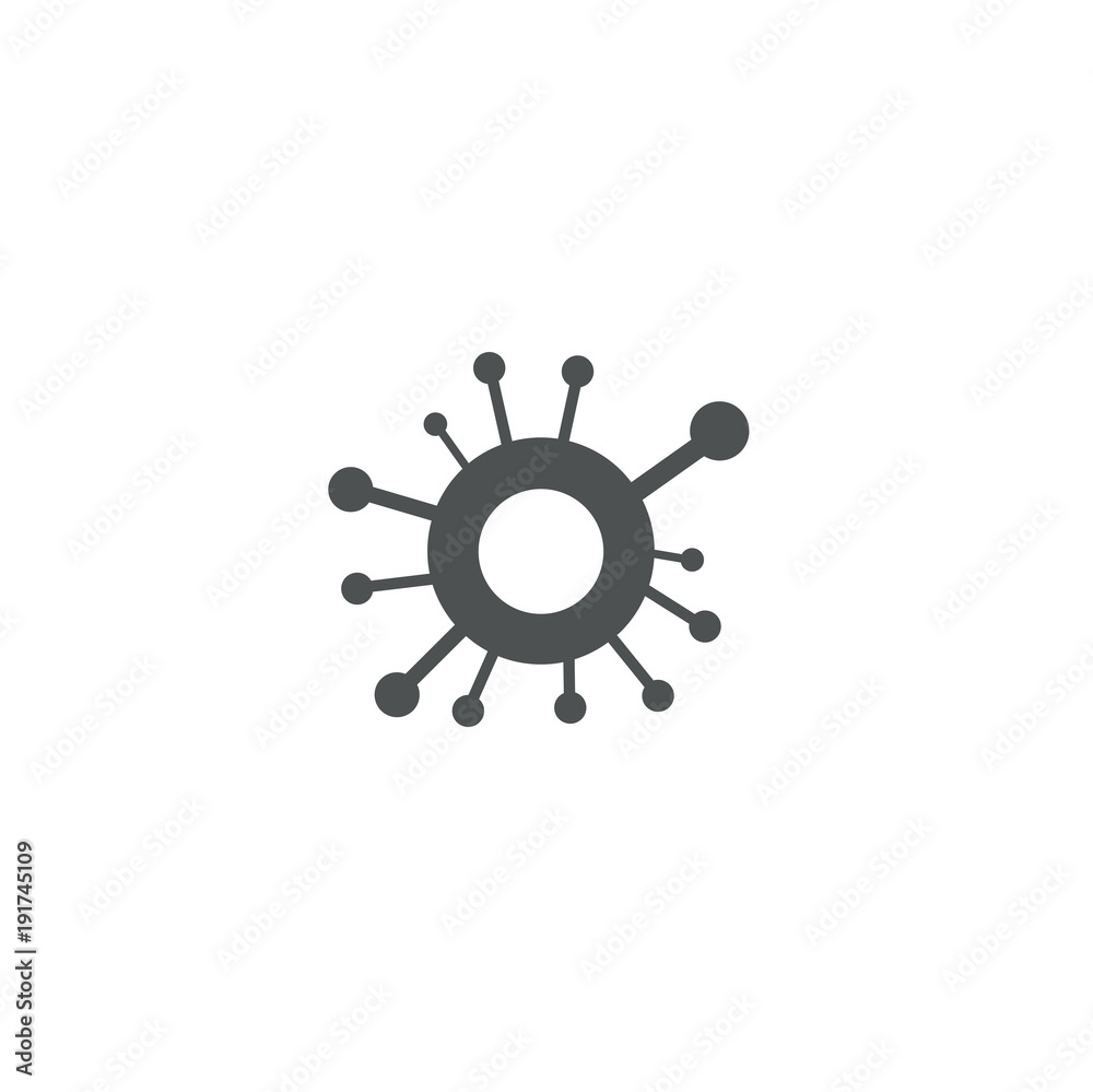 atom icon. sign design atom icon. sign design