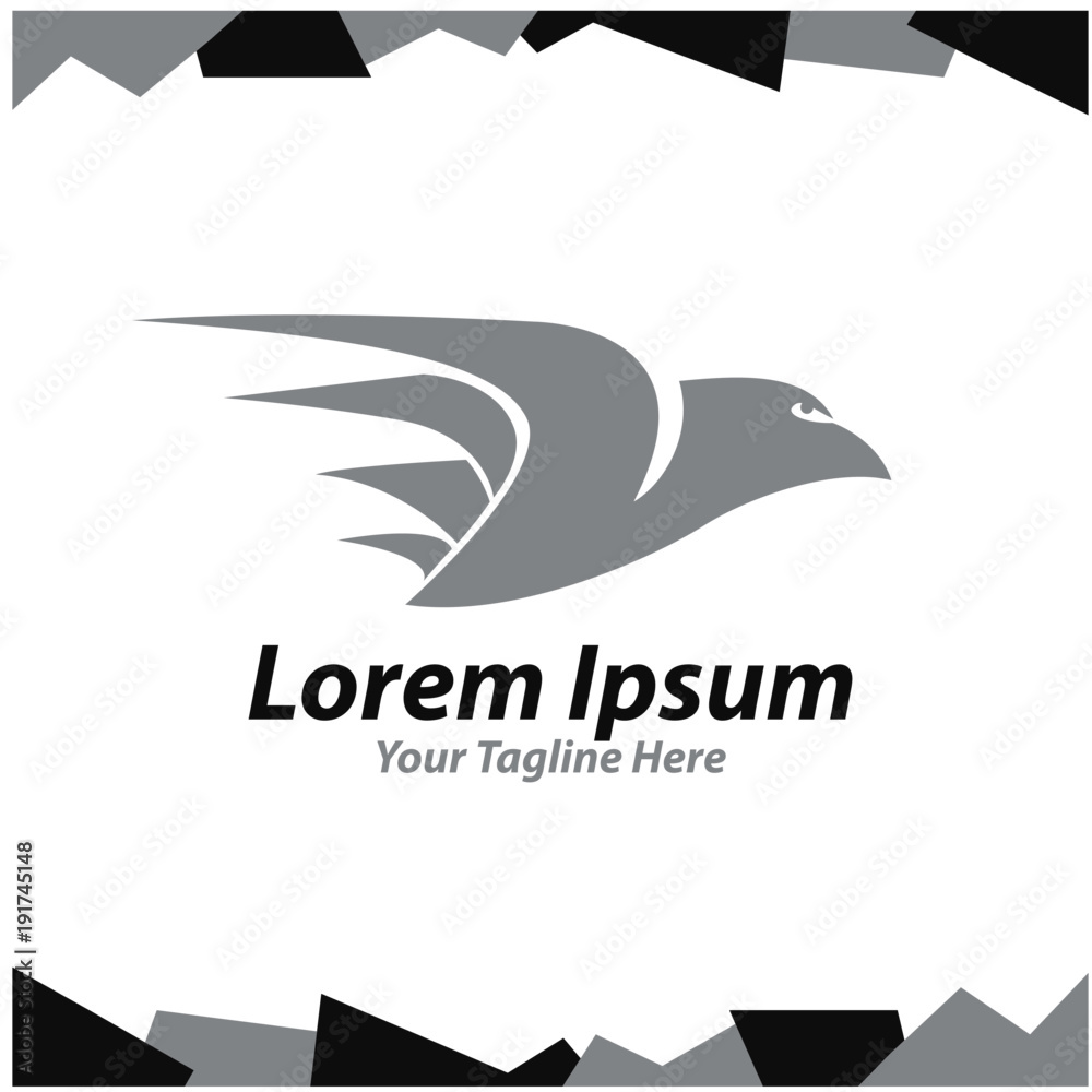 Naklejka premium eagle logo