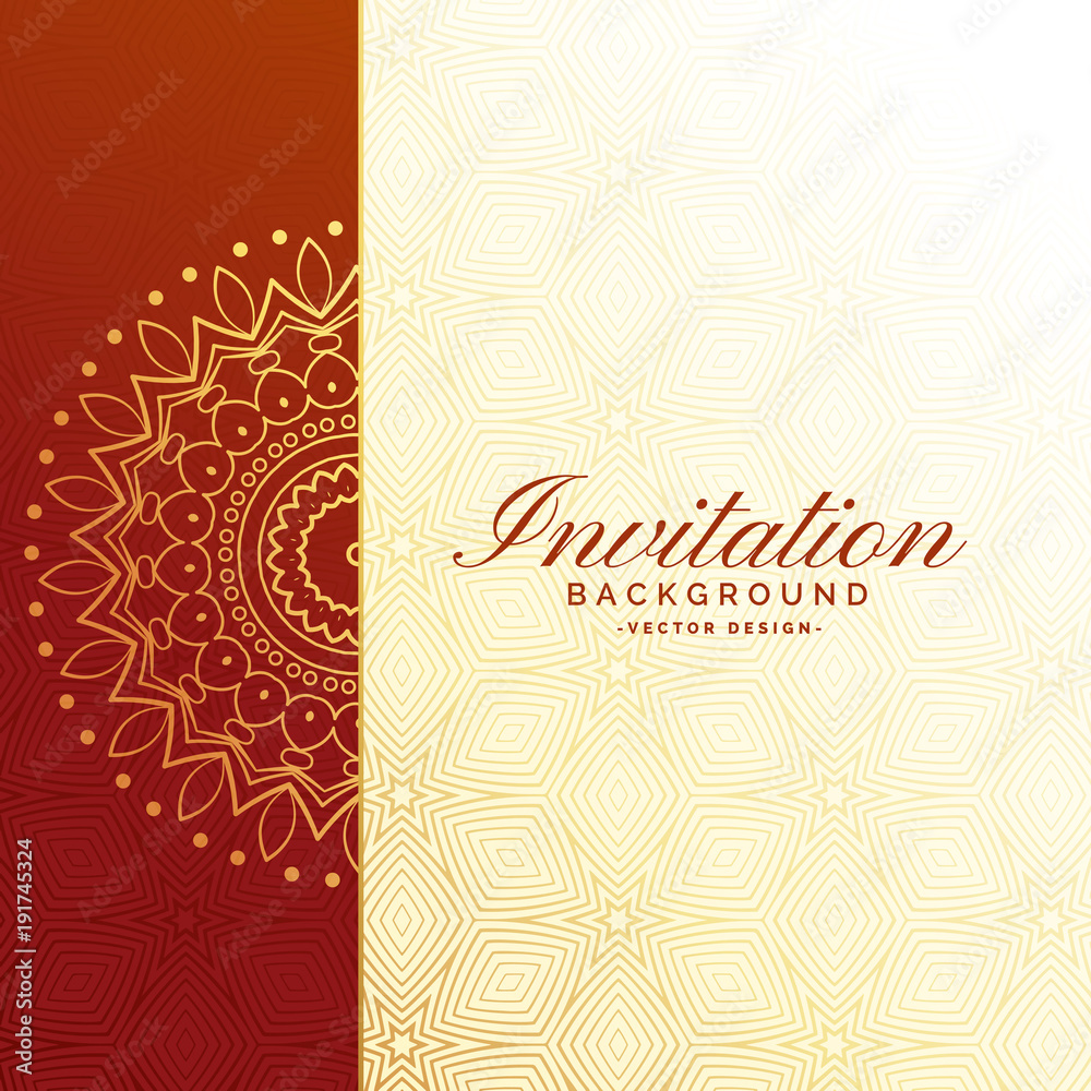 premium invitation luxury background design