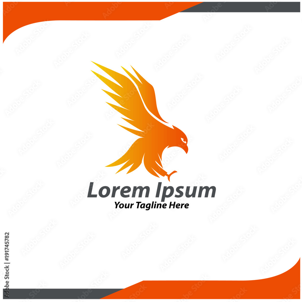 Obraz premium eagle logo