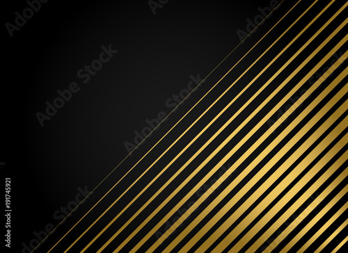 premium golden stripes vector background