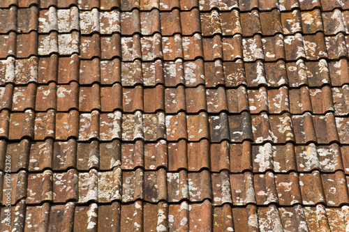 Pantile roof pattern photo