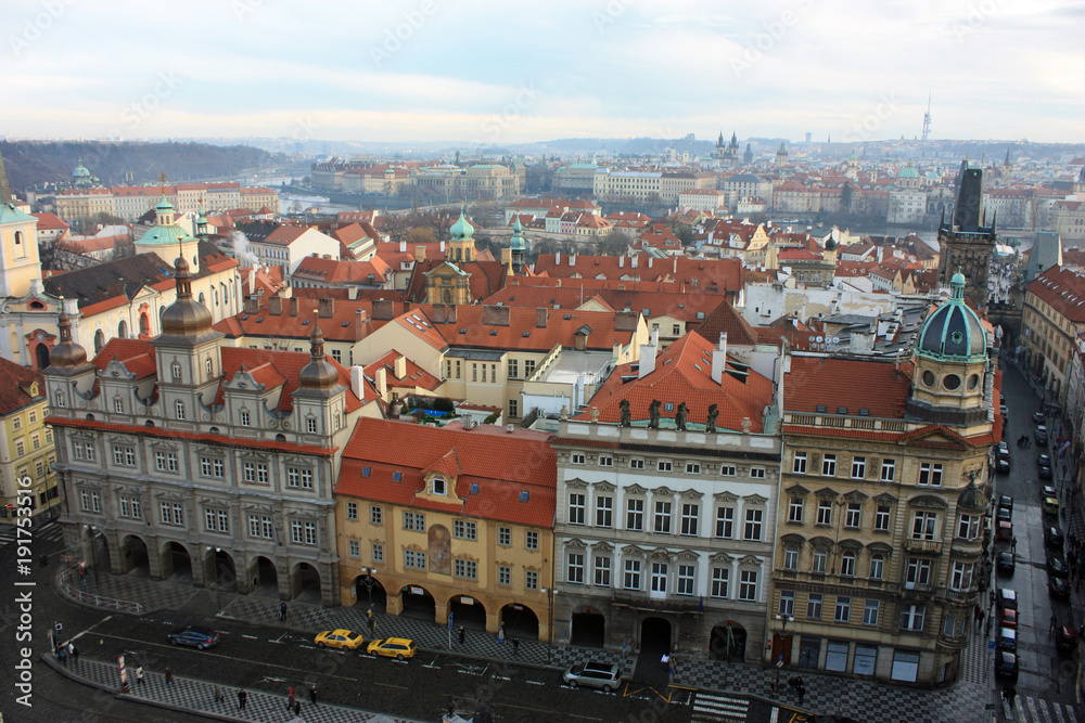 Obraz premium Prague in winter