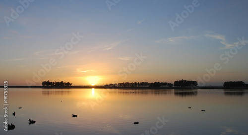 tramonto laguna