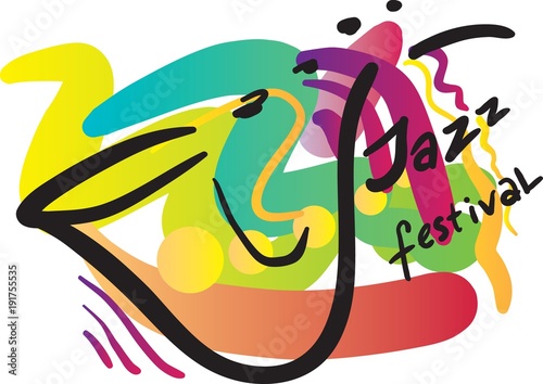 Music festival / Creative conceptual music festival vector. Musical instruments.