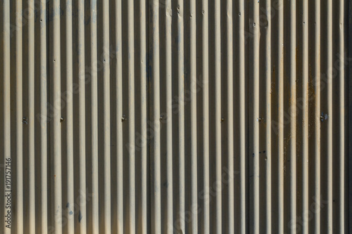 Dilapidated corrugated iron shed wall texture pattern