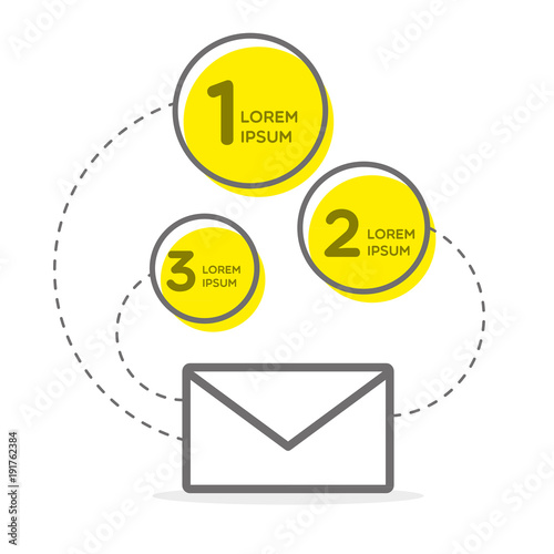Voting and democracy concept. Flat design, vector illustration