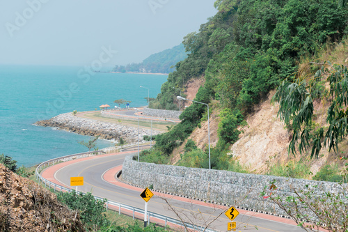 Travel Noen nangphaya view point Kung Wiman Beach Chanthaburi Thailand photo