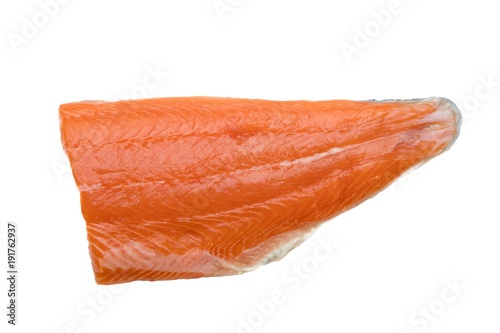 Delicious raw salmon fillet