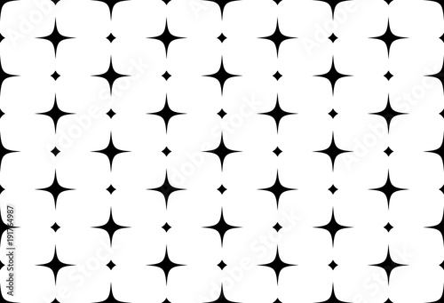 Seamless vector pattern of stars. Abstract background with stars