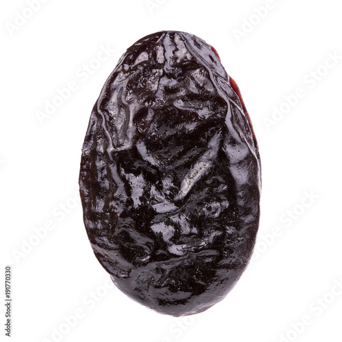 Fruit of dried prunes closeup