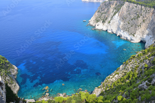 Fototapeta Naklejka Na Ścianę i Meble -  Cliffs of Laganas Bay in Zakynthos (Greece)