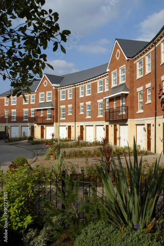 Modern style terrace town house property development