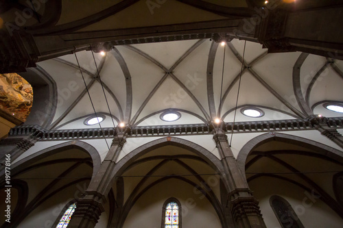 Inside Interior of Santa Maria del Fiore, Florence