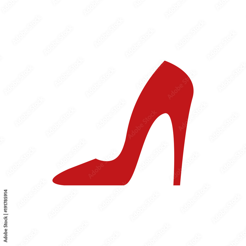 Red heels icon Red heels icon
