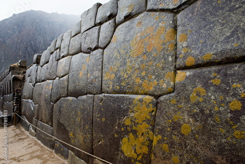 Ollantaytambo - Inca ruins in Peru photo