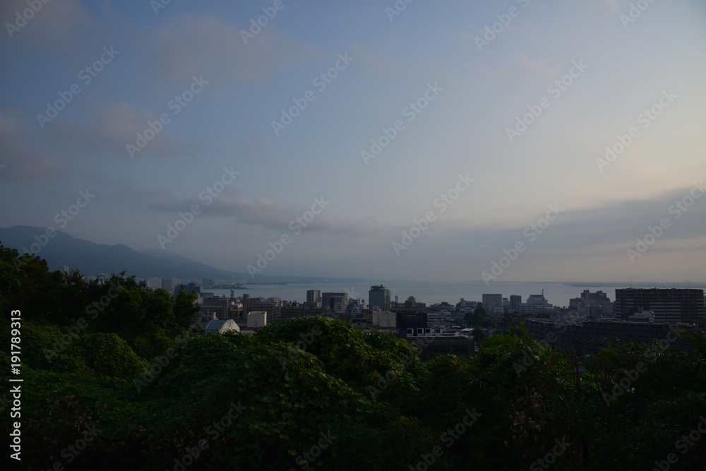 日本の山の景色