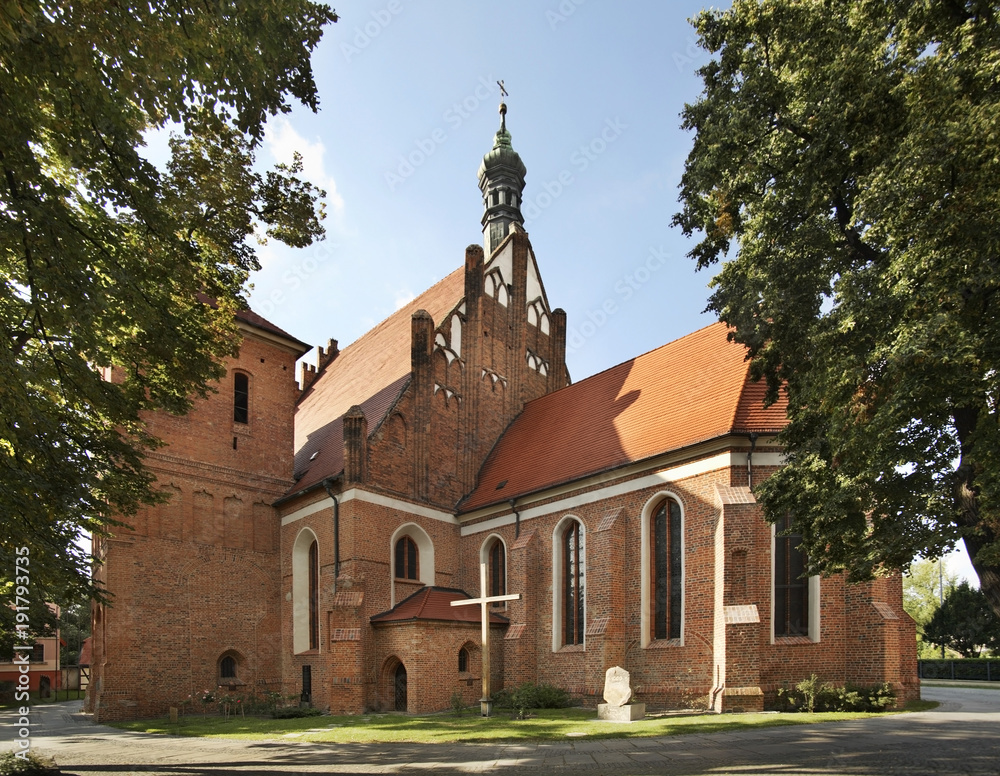 Church of St. Martin and Nicholas in Bydgoszcz. Poland