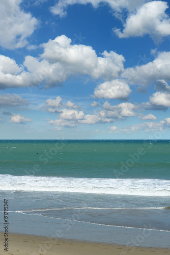 Ocean view with blue skies