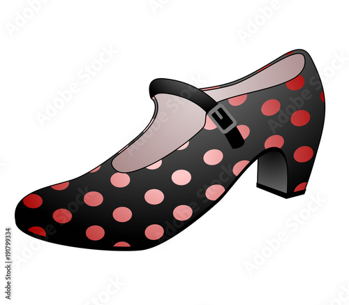 polka shoe