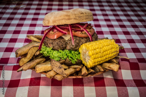 FIFTY-FIFTY BURGER