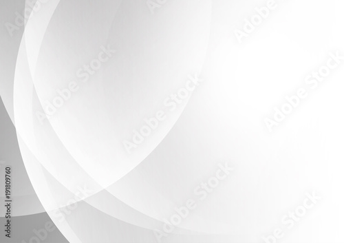 Gray and white color curve abstract vector background with copy space, Modern design