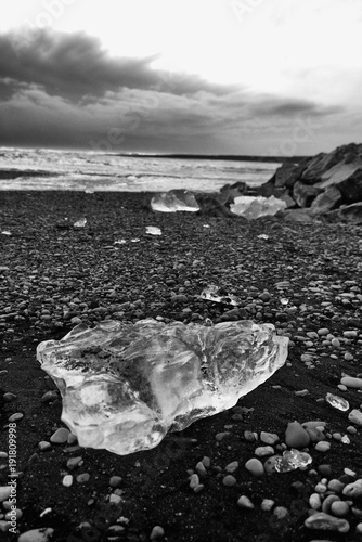 Ice at Diamond Beach, Iceland