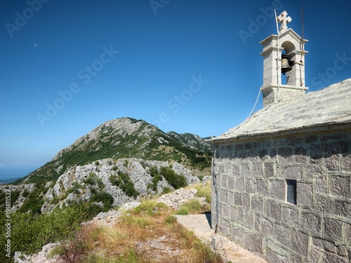 Church St. Elijah on the Orjen Mountain Range  Montenegro