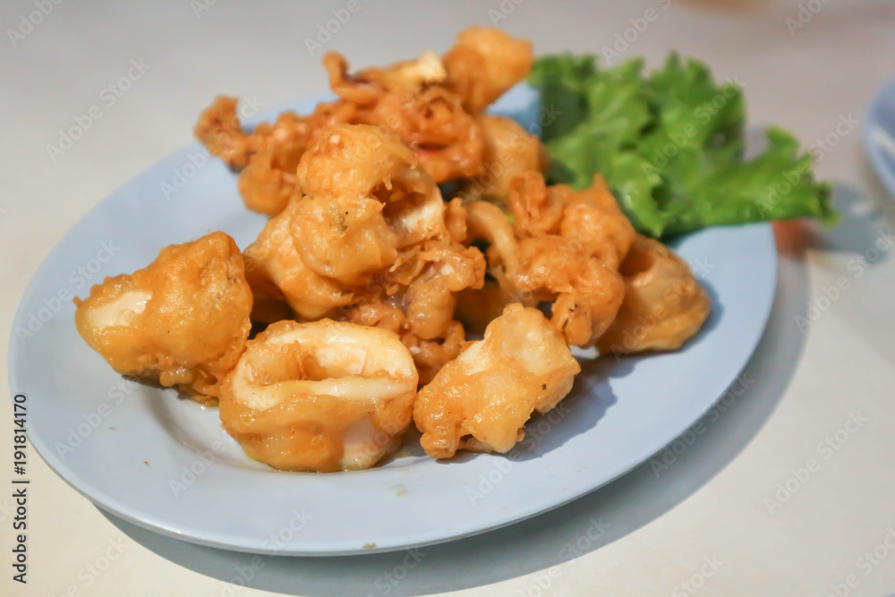 calamari or fried squid or crisp fried calamari calamari or fried squid or crisp fried calamari