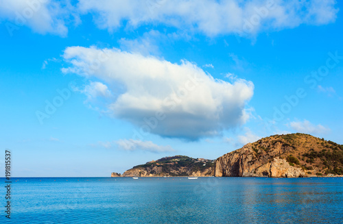 Tyrrhenian sea landscape, Campania, Italy