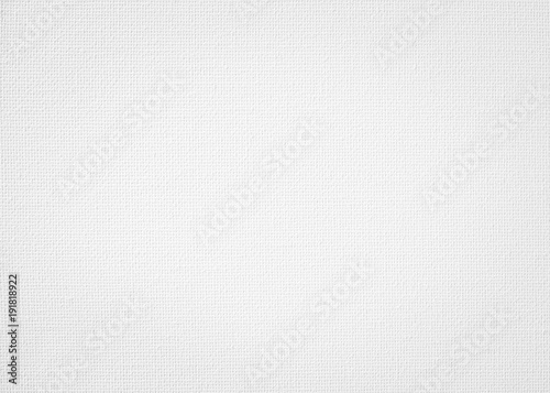 White canvas burlap natural fabric pattern background for arts painting