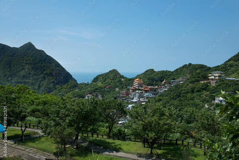 View in Jiufen, Taiwan