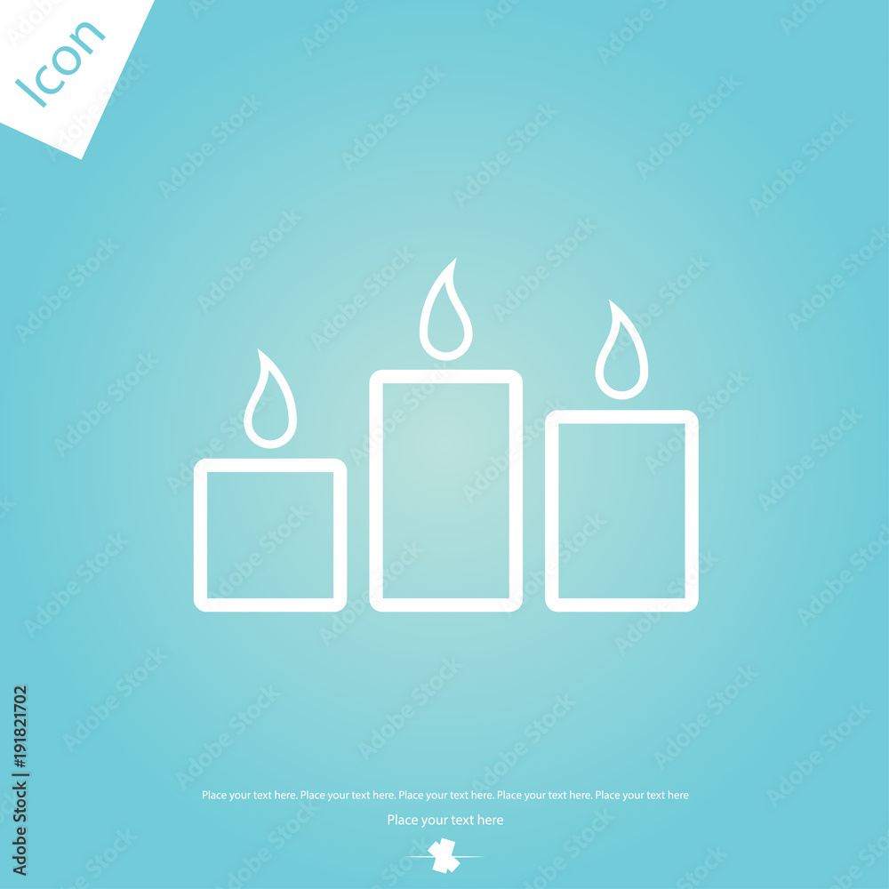 candle icon candle icon