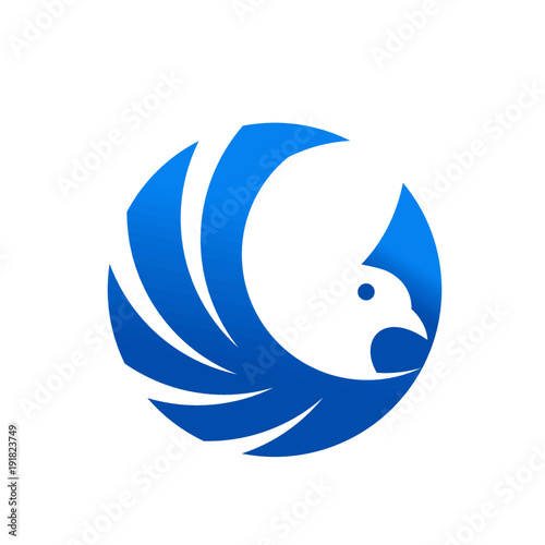 Dove bird vector logo stock vector