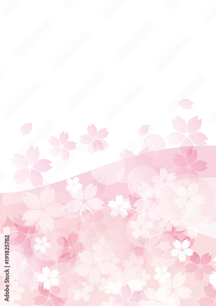 桜たくさん ピンク