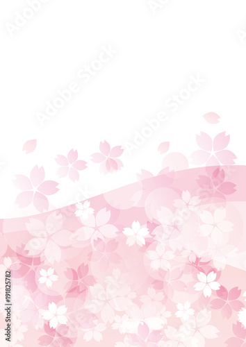 桜たくさん ピンク