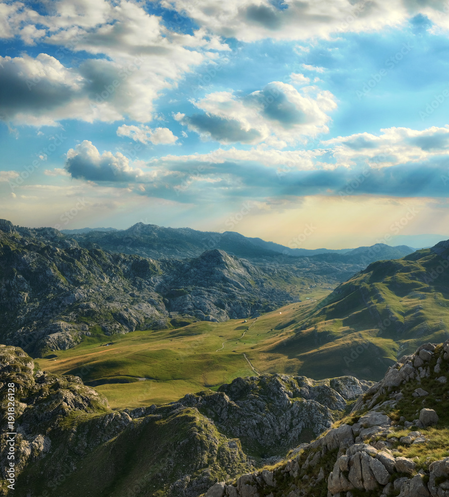 Cloudscape On Mountain, Montenegro Cloudscape On Mountain, Montenegro