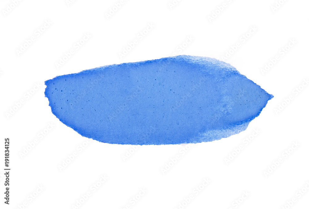 Blue marker paint texture isolated on white background. Blue paint stroke. Pattern, texture of colored watercolor paint. Gouache. Abstraction. Blue marker paint texture isolated on white background. Blue paint stroke. Pattern, texture of colored watercolor paint. Gouache. Abstraction.