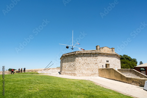 The roundhouse is a popular tourist destination in Fremantle, Perth, Western Australia. photo