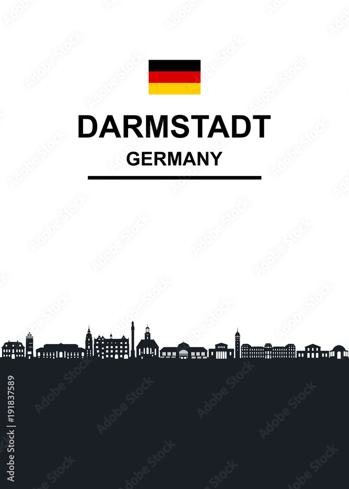 Darmstadt Silhouette