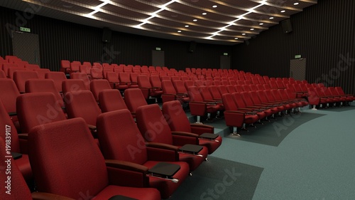 劇場 映画館 観客席 Theater cinema auditorium
