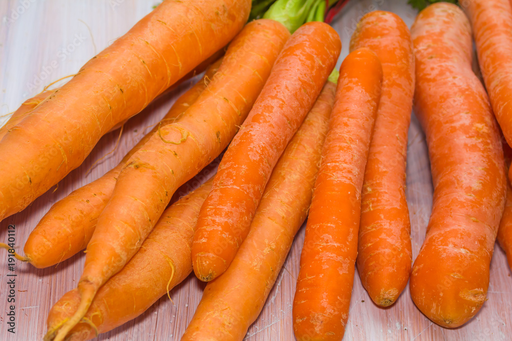 Fresh, raw, organic, bio, orange carrots. Healthy vegan vegetarian vegetable food Fresh, raw, organic, bio, orange carrots. Healthy vegan vegetarian vegetable food